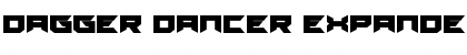 Download Dagger Dancer Expanded Font