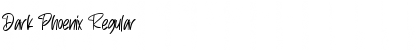 Download Dark Phoenix Regular Font Title Preview