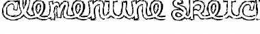 Download clementine sketch Regular Font Title Preview