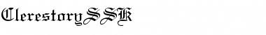 Download ClerestorySSK Regular Font Title Preview