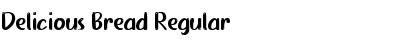 Download Delicious Bread Regular Font Title Preview