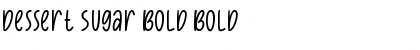 Download Dessert Sugar Bold Bold Font Title Preview