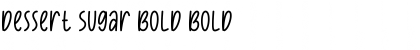 Download Dessert Sugar Bold Bold Font Title Preview