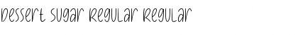 Download Dessert Sugar Regular Regular Font Title Preview