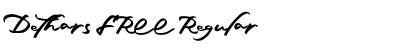 Download Dethars FREE Regular Font Title Preview