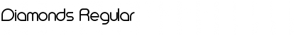 Download Diamonds Regular Font Title Preview