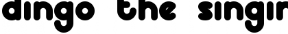Download dingo the singing dog DEMO Regular Font Title Preview