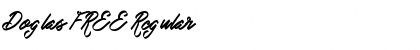 Download Doglas FREE Regular Font Title Preview