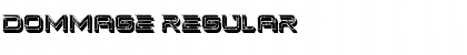 Download Dommage Regular Font Title Preview