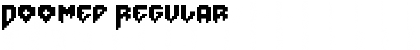Download Doomed Regular Font Title Preview