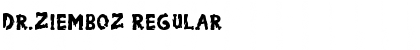 Download Dr.Ziemboz Regular Font Title Preview
