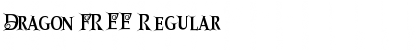 Download Dragon FREE Regular Font Title Preview