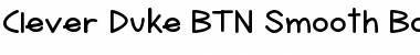 Download Clever Duke BTN Smooth Bold Font Title Preview