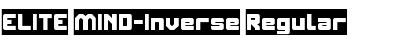 Download ELITE MIND-Inverse Regular Font Title Preview