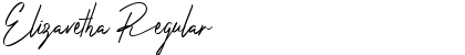 Download Elizavetha Regular Font Title Preview