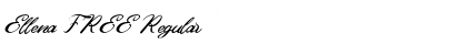 Download Ellena FREE Regular Font Title Preview