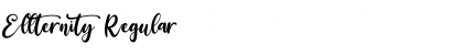 Download Ellternity Regular Font Title Preview