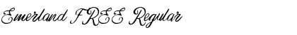 Download Emerland FREE Regular Font Title Preview
