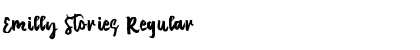 Download Emilly Stories Regular Font Title Preview