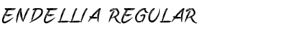 Download ENDELLIA Regular Font Title Preview