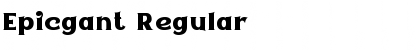 Download Epicgant Regular Font Title Preview
