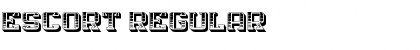 Download Escort Regular Font Title Preview