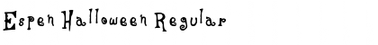 Download Espen Halloween Regular Font Title Preview