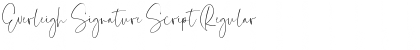 Download Everleigh Signature Script Regular Font Title Preview