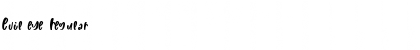Download Evil eye Regular Font Title Preview