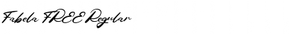 Download Fabela FREE Regular Font Title Preview