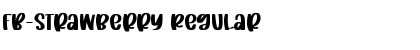 Download FB-Strawberry Regular Font Title Preview