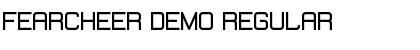 Download Fearcheer Demo Regular Font Title Preview