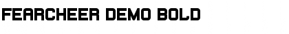 Download Fearcheer Demo Bold Font Title Preview