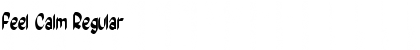 Download Feel Calm Regular Font Title Preview