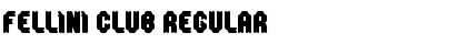Download Fellini Club Regular Font Title Preview
