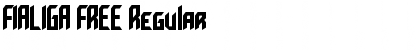 Download FIALIGA FREE Regular Font Title Preview