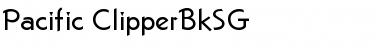 Download Pacific ClipperBkSG Font