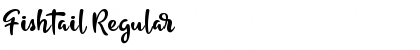 Download Fishtail Regular Font Title Preview