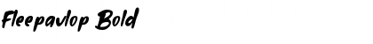 Download Fleepavlop Bold Font Title Preview