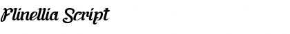 Download Flinellia Script Font Title Preview