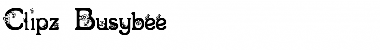 Download Clipz Busybee Regular Font Title Preview