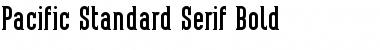 Download Pacific Standard Serif Bold Font
