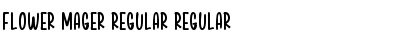 Download Flower Mager Regular Regular Font Title Preview