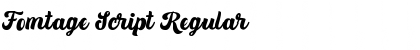 Download Fomtage Script Regular Font Title Preview