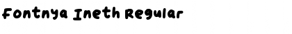 Download Fontnya Ineth Regular Font Title Preview