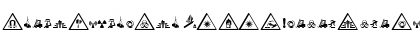 Download FontsVectorIso7010WarningSign Regular Font Title Preview