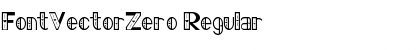 Download FontVectorZero Regular Font Title Preview