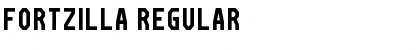 Download Fortzilla Regular Font Title Preview