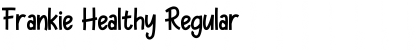 Download Frankie Healthy Regular Font Title Preview