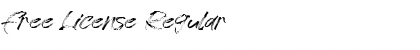 Download Free License Regular Font Title Preview